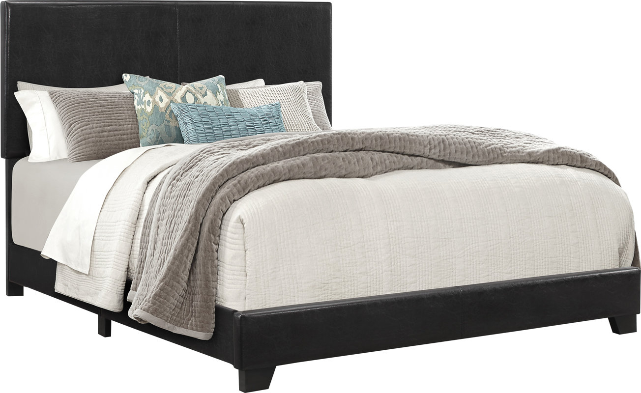 Crown Mark Erin Upholstered Panel Bed & Reviews Wayfair